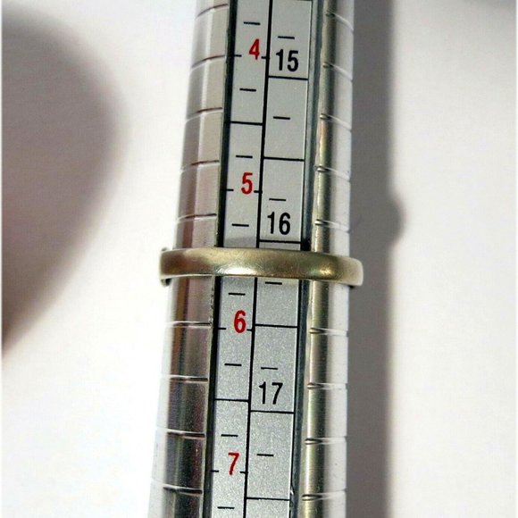 Vintage WM 925 Sterling Silver Ring with Onyx Stone - Size 5.5 - Picture 8 of 8